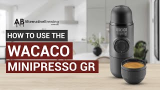 How To Use the Wacaco MiniPresso GR [upl. by Philipines453]