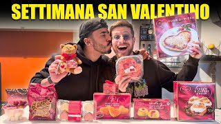 PROVIAMO TUTTO IL CIBO DELLA SETTIMANA DI SAN VALENTINO DELLA LIDL  ORA SI CHE SIAMO INNAMORATI [upl. by Aiuqal]