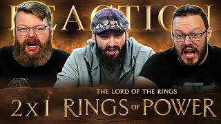 The Rings of Power 2x1 REACTION quotElven Kings Under the Skyquot [upl. by Yenahpets]