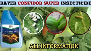 BAYER CONFIDOR SUPER INSECTICIDE  confidor super insecticide  imidachlopride 305 [upl. by Noiraa574]