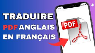 Traduire Un Document PDF Anglais En Français 2024 [upl. by Magena]