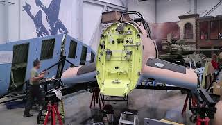 Junkers Ju87 Stuka Restoration at Flying Heritage and Combat Armor Museum [upl. by Iveksarap670]