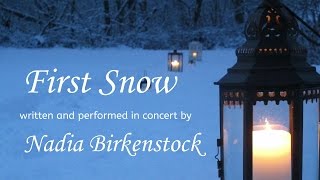 Celtic Harp Solo quotFirst Snowquot Nadia Birkenstock  LIVE in concert [upl. by Ayaros]