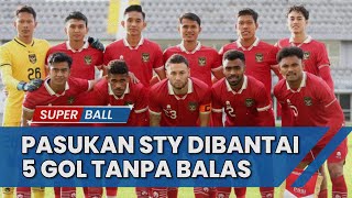 BERITA TIMNAS  Hasil Indonesia Vs Iran Skuad Garuda Diberondong Lima Gol Tanpa Balas [upl. by Ettessil813]