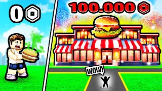 I Built a MAX BURGER TYCOON [upl. by Nappie]