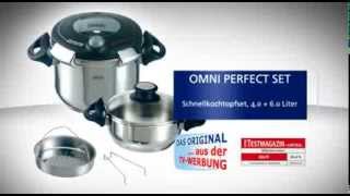 BEEM F1000575 Omni Perfect Schnellkochtopfset 40 amp 60 Liter [upl. by Salesin]