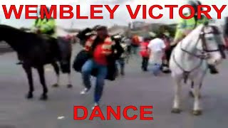 Fat Bloke doing the Eric Morecambe dance at Wembley play off final [upl. by Snyder375]