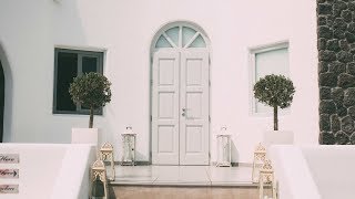 Felicia amp Andres Santorini Greece Wedding [upl. by Ducan915]