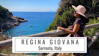 Regina Giovanna  Hidden beach of Italy  Sorrento Italy  Tulsi  Vlog 22 [upl. by Ainekahs]