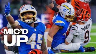 Micd Up Tuli Tuipulotu Sacks Bengals QB Joe Burrow  LA Chargers [upl. by Schroer]