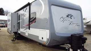 Sold HaylettRVcom  2015 Roamer 310BHS Bunkhouse Travel Trailer by Open Range RV [upl. by Weinman673]