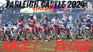 FARLEIGH CASTLE VMXdN 2024 EVO 125 Race 1 [upl. by Alfie971]