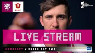 LIVE STREAM  Somerset vs Essex County Championship Day Two [upl. by Alleroif]