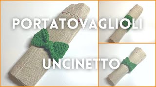 3 IDEE per PORTATOVAGLIOLI all´uncinetto [upl. by Laira]