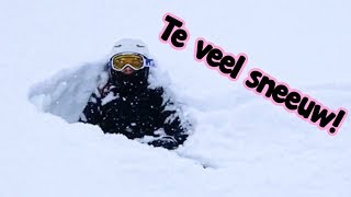 SUPER VEEL SNEEUW skivakantie 2018 VLOG2 [upl. by Ariajaj]