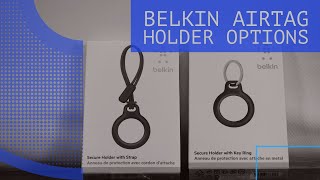 AirTag Holder  Case Options from Belkin  Unboxing and Setup [upl. by Eiralav]