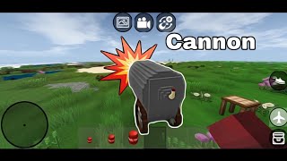 Mini Block Craft Cannon Tutorial [upl. by Toinette727]