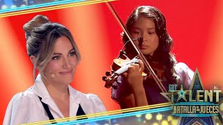 Joven y talentosa VIOLINISTA deja sin palabras al jurado  Especial  Got Talent España 2023 [upl. by Aiynat866]