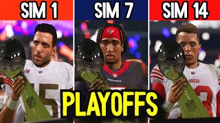 I Simmed The Playoffs 14 Times In Madden 24 To See Who Wins The Most Superbowls [upl. by Attennaej]