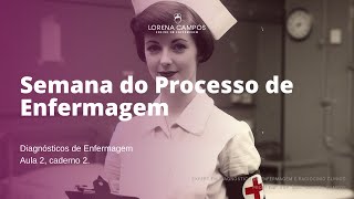 Semana do Processo de Enfermagem  Aula 2 Diagnósticos de Enfermagem [upl. by Haron531]