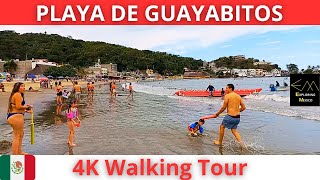 PLAYA DE GUAYABITOS La alberca más grande de México 4K  NAYARIT 🇲🇽 [upl. by Forster]