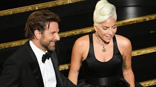 Lady Gaga and Bradley Cooper Shallow Oscars 2019 Standing Ovation [upl. by Schwartz]