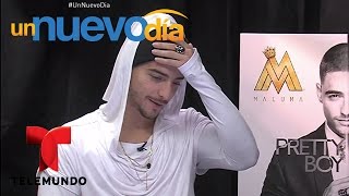 Maluma habla sobre el estreno de su segundo disco  Un Nuevo Día  Telemundo [upl. by Ahsiekal]