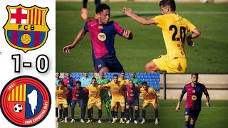 Barcelona Vs Olot Highlights 10  Hansi Flick first game [upl. by Tomaso]