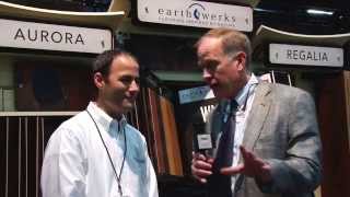 FloorDailynet Jonathan Train Discusses EarthWerks New LVT Products for 2015 [upl. by Yael44]