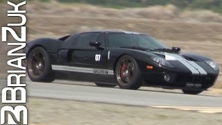 Heffner Twin Turbo Ford GT Accelerations [upl. by Tertius]