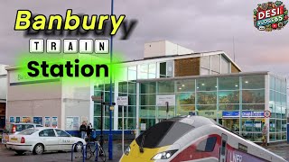 Banbury Oxfordshire train station 🇬🇧 [upl. by Stalk]