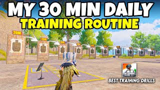 Best Training Drills to Practice Daily  Drills to Improve Close range and Aim in Bgmi  PUBG Mobile [upl. by Gaudet]