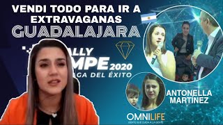 ANTONELLA MARTÍNEZ SABIA QUE IR A EXTRAVAGANAS OMNILIFE GUADALAJARA CAMBIARIA MI VIDA [upl. by Gillette]