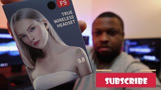 F9 WIRELESS EARBUDS UNBOXING AND REVIEW WATCH TILL THE END  I NEED ANSWERS [upl. by Langille]