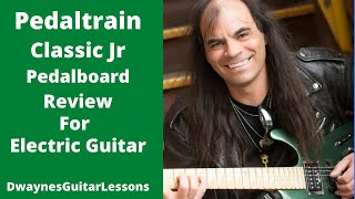 Pedaltrain Classic Jr Pedalboard Review For Electric Guitar [upl. by Reger]