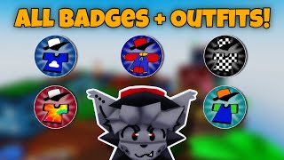 How to get ALL OUTFITS and BADGES in KAPIS ROCK AND ROLL  Roblox [upl. by Ashly]