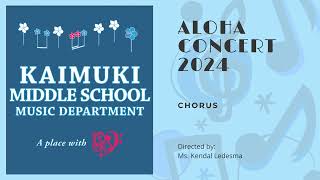 KMS Aloha Concert 2024  Chorus [upl. by Norita]