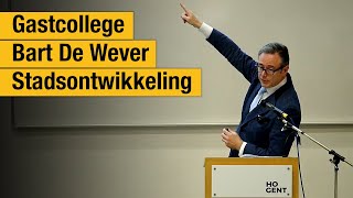 Gastcollege Bart De Wever over stadsontwikkeling HOGENT [upl. by Lorita142]