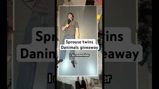 Sprouse twins Danimals giveaway [upl. by Nade]