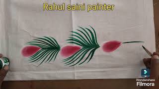 free hand paintingNew design for free hand painting acrylicpainting Rahulsainipainter [upl. by Cerf250]