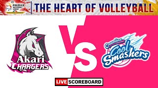 Akari vs Creamline  PVL AllFilipino Conference LIVE Scoreboard [upl. by Eignav667]