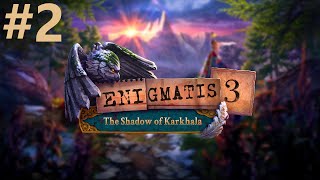 Enigmatis 3 The Shadow of Karkhala Walkthrough part 2 [upl. by Annairba]