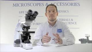 AccuScope 3000LED Microscope  Ludesco Microscopes [upl. by Aylatan]