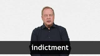 How to pronounce INDICTMENT in American English [upl. by Junie]