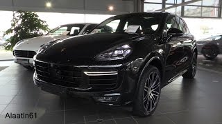 Porsche Cayenne TURBO S 2017 Start Up In Depth Review Interior Exterior [upl. by Eelymmij667]