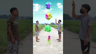 Upin ipin head to dancing frog joker gorilla amp dame tu cosita  magic vfx trending shorts [upl. by Sanalda]