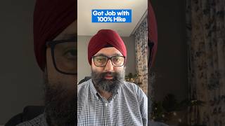 Day 10  Got Job with 100 Hike shorts jobs  career [upl. by Ardnaeed]