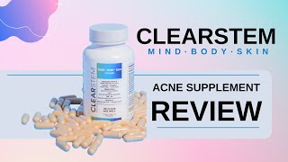 Clearstem Hormonal Acne Supplement Review Adverse Side Effects [upl. by Yeslah419]