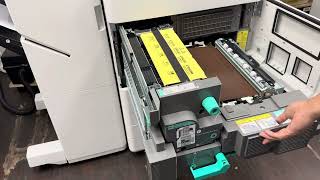 Canon iR ADV models for how to remove jammed paper on heater [upl. by Addam]