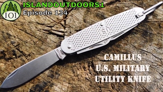 CAMILLUS US MILITARY UTILITY KNIFE 🇺🇸 Episode 134 [upl. by Ardnaid35]